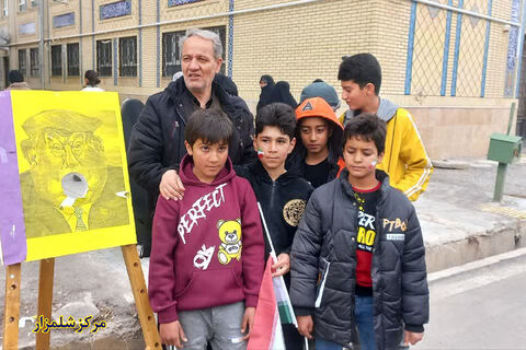 حضور مراکز کانون چهارمحال و بختیاری در راهپیمایی ۲۲بهمن ۱۴۰۴