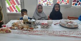 برگزاری بازارچه دانش آموزی در  کانون پرورش فکری کودکان و نوجوانان جزیره سیری