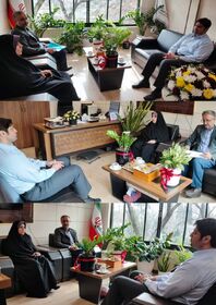 دیدار رئیس پارک علم و فناوری و  مدیرکل کانون گلستان