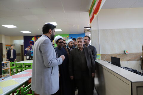 چند نما از آیین بازگشایی مرکز فرهنگی و هنری ضیاءآباد کانون استان قزوین