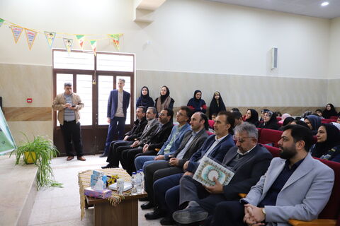 چند نما از آیین بازگشایی مرکز فرهنگی و هنری ضیاءآباد کانون استان قزوین