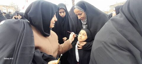 غرفه های مراکز  کانون آذربایجان شرقی در مسیر راهپیمایی یوم الله 22 بهمن 1404