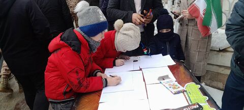 غرفه های مراکز  کانون آذربایجان شرقی در مسیر راهپیمایی یوم الله 22 بهمن 1404