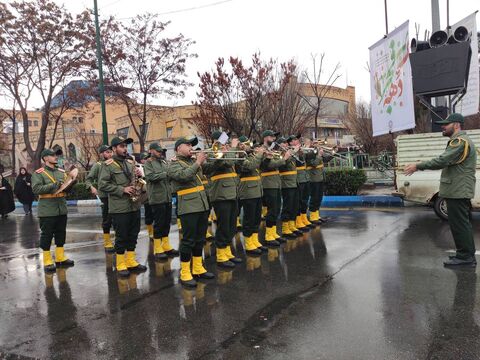 غرفه های مراکز  کانون آذربایجان شرقی در مسیر راهپیمایی یوم الله 22 بهمن 1404