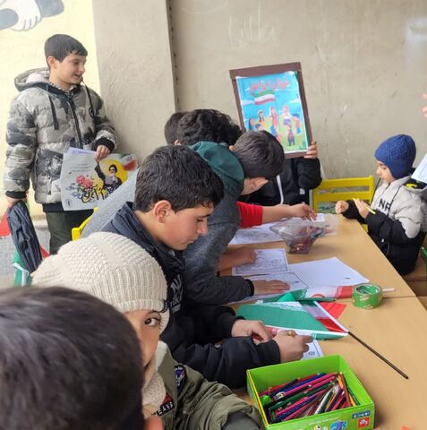 حضور پرشور کانون زنجان در راهپیمایی ۲۲ بهمن؛ شادی، هنر و هویت انقلابی در کنار مردم