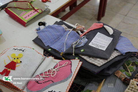 آلبوم تصویری بازدید بچه های دبستان کوشا از نخستین نمایشگاه کتاب‌های حسی و لمسی