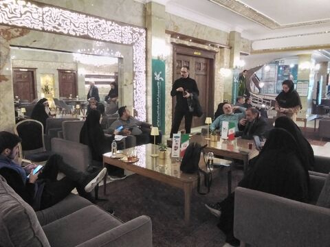 استقبال از مهمانان و آماده سازی مقذمات جشنواره بین المللی قصه گویی