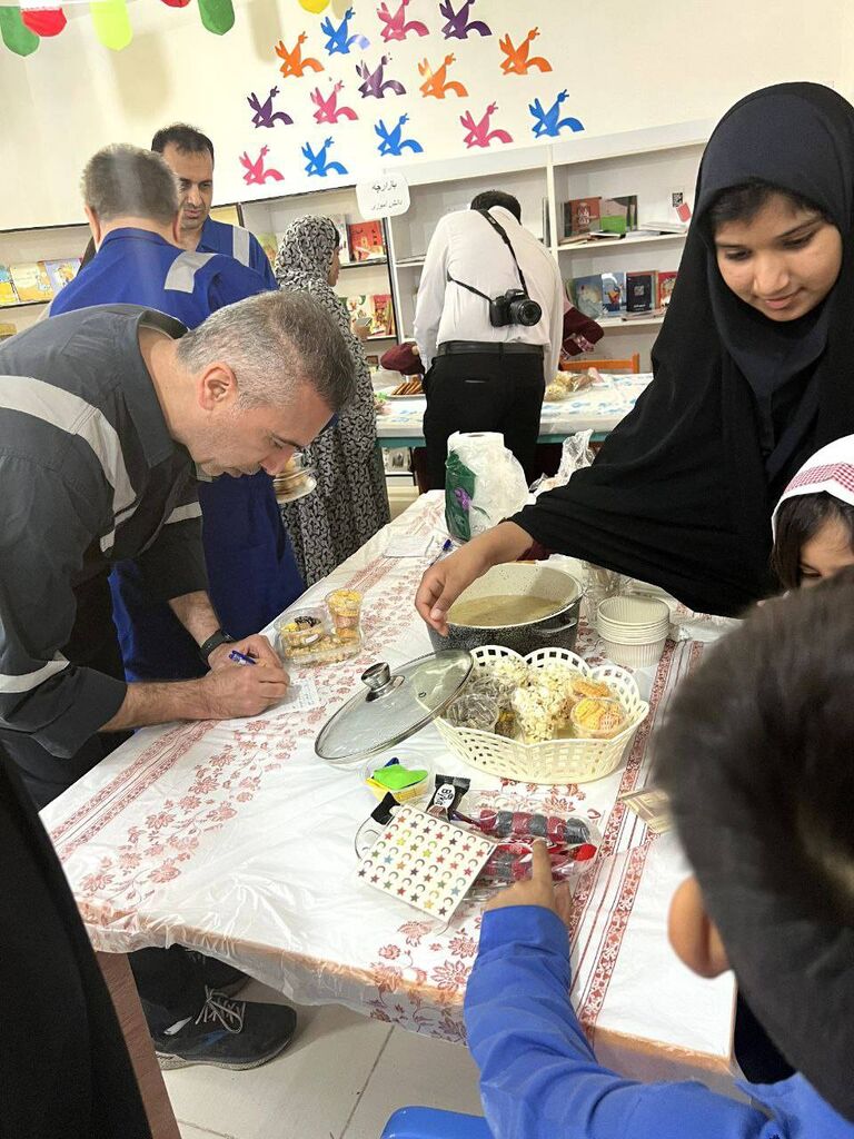 برگزاری بازارچه دانش آموزی در کانون پرورش فکری کودکان و نوجوانان جزیره سیری