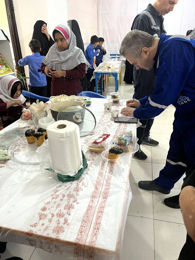 برگزاری بازارچه دانش آموزی در  کانون پرورش فکری کودکان و نوجوانان جزیره سیری