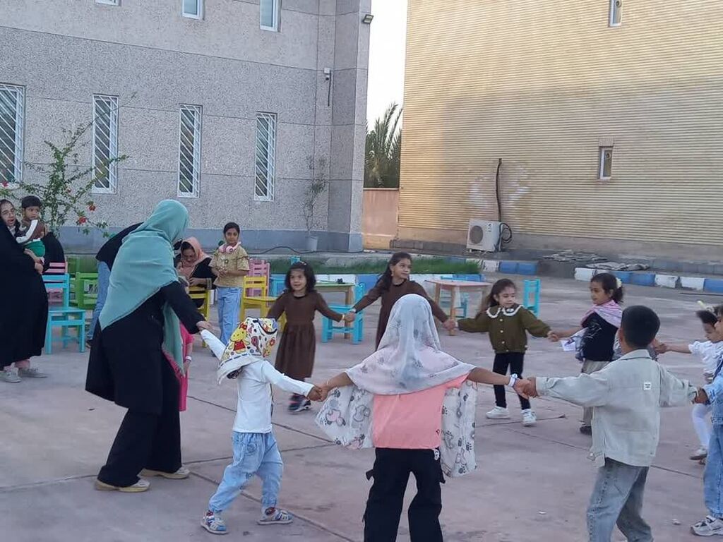 برگزاری پویش «فرزندان ایرانیم»در مرکز ابوموسی