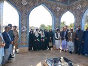 ادای احترام همکاران کانون سیستان و بلوچستان به مقام شهیدان همزمان با  سالگرد پیروزی انقلاب اسلامی