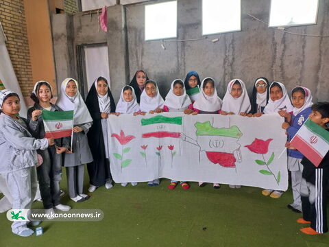 حضور فعال مربیان و اعضا مراکز کانون استان بوشهر در راهپیمایی یوم الله ۲۲بهمن