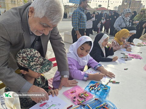 حضور فعال مربیان و اعضا مراکز کانون استان بوشهر در راهپیمایی یوم الله ۲۲بهمن