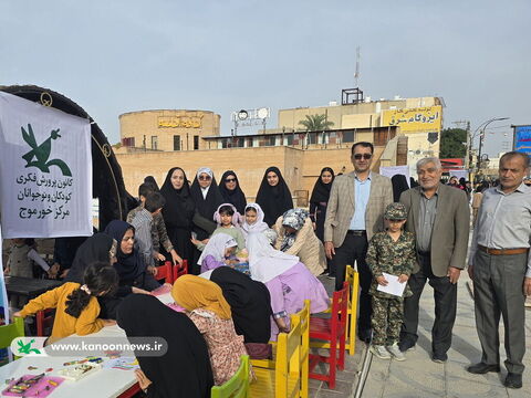 حضور فعال مربیان و اعضا مراکز کانون استان بوشهر در راهپیمایی یوم الله ۲۲بهمن