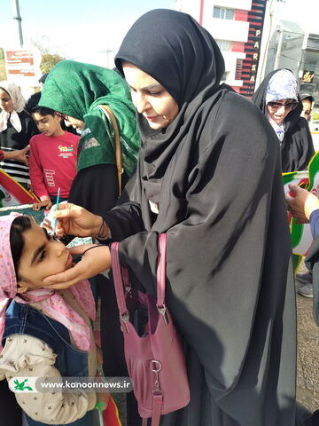 حضور فعال مربیان و اعضا مراکز کانون استان بوشهر در راهپیمایی یوم الله ۲۲بهمن