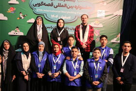 گفت‌وگوی خبرنگاران نوجوان با مسئولان بیست‌وهفتمین جشنواره قصه‌گویی