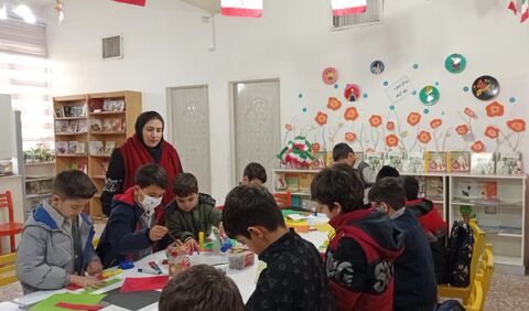 چند نما از گرامی‌داشت دهه فجر در مراکز فرهنگی و هنری کانون استان قزوین