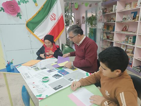 چند نما از گرامی‌داشت دهه فجر در مراکز فرهنگی و هنری کانون استان قزوین