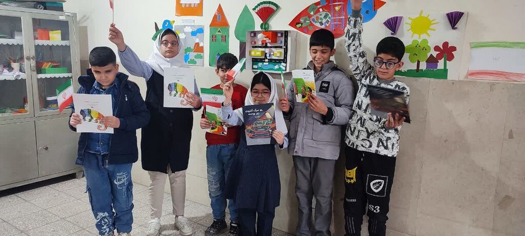 حضور مربی مرکز شماره ۱۴ کانون کرمانشاه در مدرسه نابینایان