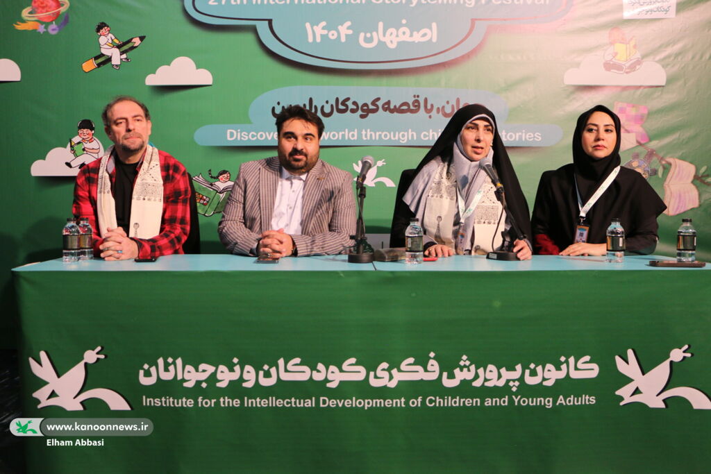 گفتوگوی خبرنگاران نوجوان با مسئولان بیستوهفتمین جشنواره قصهگویی