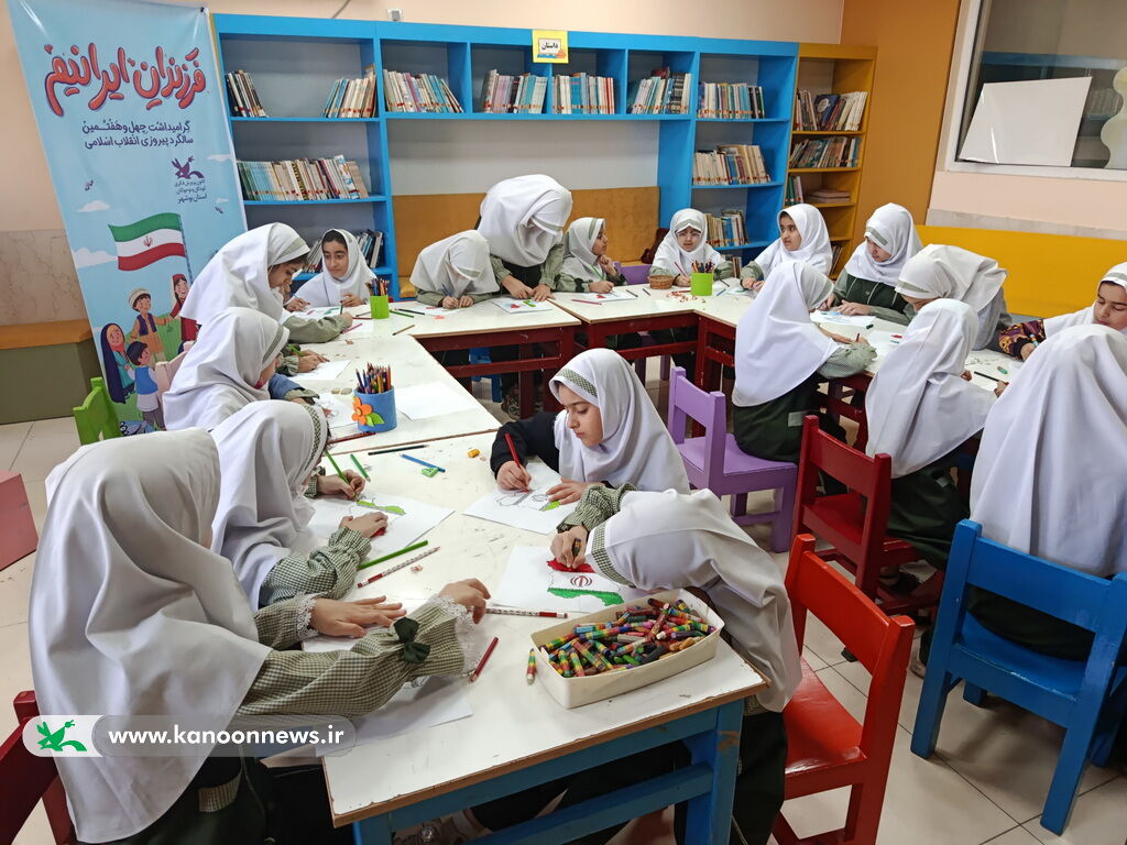 روایت فجر در آینه خلاقیت کودکان بوشهری