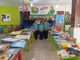 نمایشگاه کتابهای حسی-لمسی به  دالکی رسید