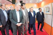 بازدید چهار وزیر از دهمین دوسالانه ملی هنرهای تجسمی کانون