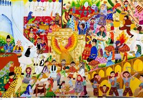 درخشش سنا خدایی از بشرویه در مسابقه بین‌المللی نقاشی کاناگاوا ژاپن