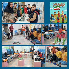 پویش «فرزندان ایرانیم» با مسابقات رباتیک برگزار شد