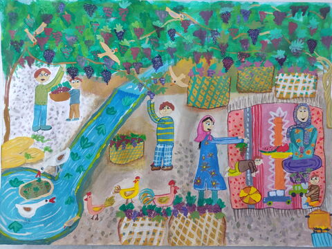 اثرلیلا‌سادات مومنی 12 ساله از حبیب‌آباد اصفهان  برگزیده بیست و سومین نمایشگاه دوسالانه بین‌المللی نقاشی کودکان کاناگاوا کشور ژاپن در سال  ۲۰۲۵ با موضوع  «آزاد»