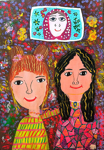 اثر آرتینا زائر 9 ساله از لارستان فارس، برگزیده بیست و سومین نمایشگاه دوسالانه بین‌المللی نقاشی کودکان کاناگاوا کشور ژاپن در سال  ۲۰۲۵ با موضوع  «آزاد»