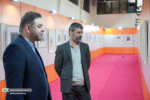 بازدید کودکان، نوجوانان و مربیان از نمایشگاه هنرهای تجسمی کانون