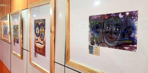 اردوی یک‌روزه کارشناسان و مربیان کانون قم با بازدید از دهمین دوسالانه هنرهای تجسمی و تماشای نمایش «آرزوی بزرگ»