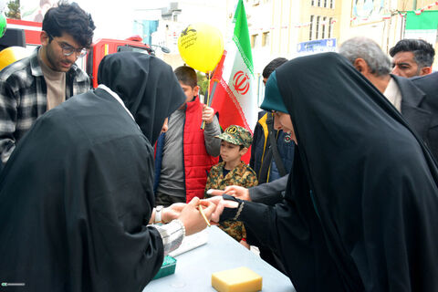 حضور غرفه کانون در مسیر راهپیمایی ۲۲ بهمن ۱۴۰۴