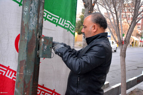 حضور غرفه کانون در مسیر راهپیمایی ۲۲ بهمن ۱۴۰۴