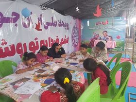 برگزاری ایستگاه نقاشی در بندرعباس