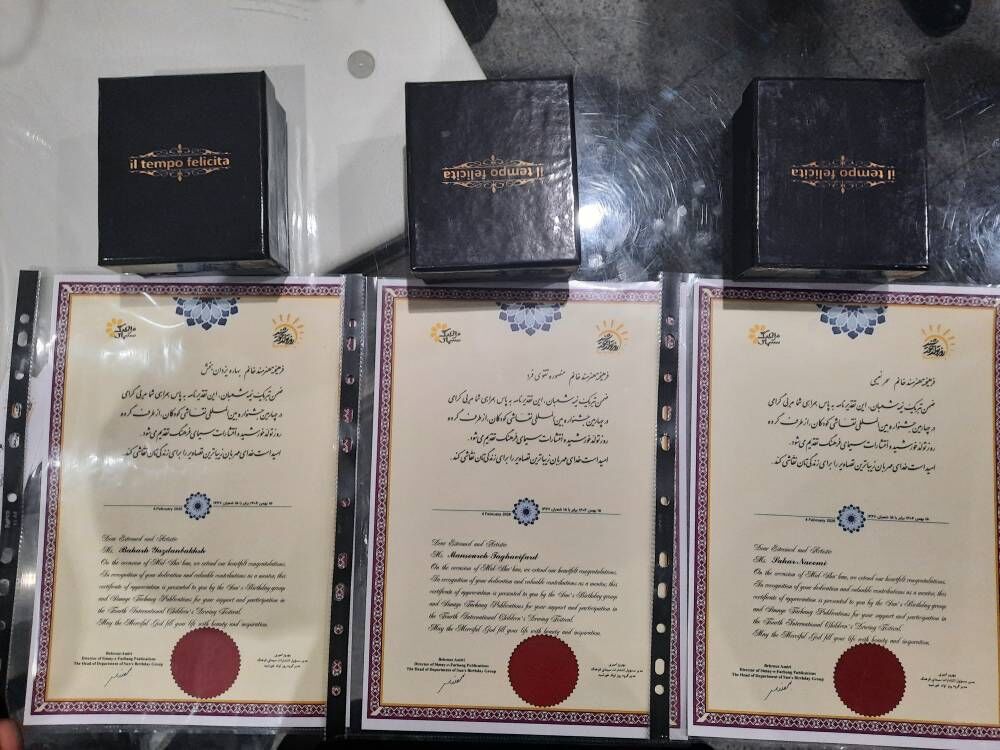 درخشش اعضاء کانون استان مرکزی در جشنواره بینالمللی نقاشی