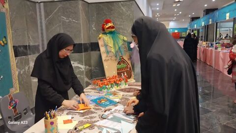 برنامه های ترویجی کانون پرورش فکری کودکان و نوجوانان در هفدهمین نمایشگاه کتاب استان آذربایجان غربی