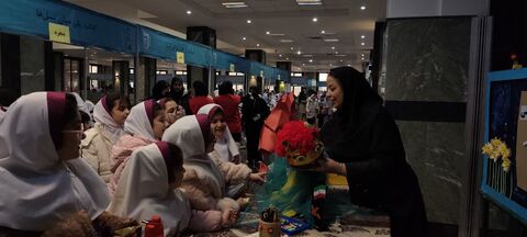 برنامه های ترویجی کانون پرورش فکری کودکان و نوجوانان در هفدهمین نمایشگاه کتاب استان آذربایجان غربی