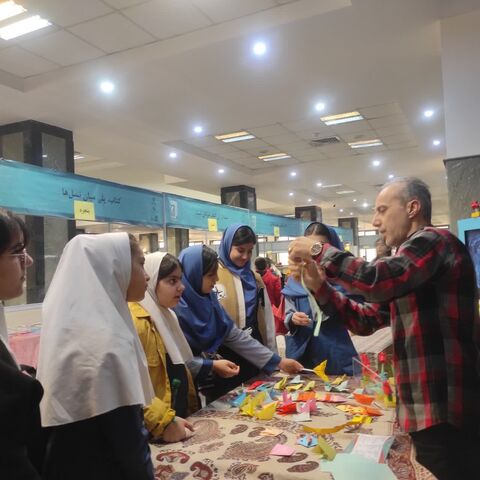 برنامه های ترویجی کانون پرورش فکری کودکان و نوجوانان در هفدهمین نمایشگاه کتاب استان آذربایجان غربی