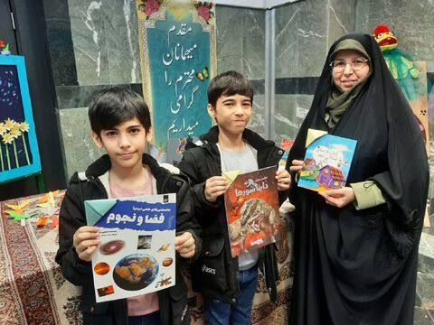 برنامه های ترویجی کانون پرورش فکری کودکان و نوجوانان در هفدهمین نمایشگاه کتاب استان آذربایجان غربی