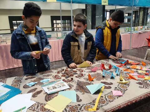 برنامه های ترویجی کانون پرورش فکری کودکان و نوجوانان در هفدهمین نمایشگاه کتاب استان آذربایجان غربی