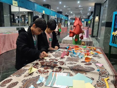 برنامه های ترویجی کانون پرورش فکری کودکان و نوجوانان در هفدهمین نمایشگاه کتاب استان آذربایجان غربی