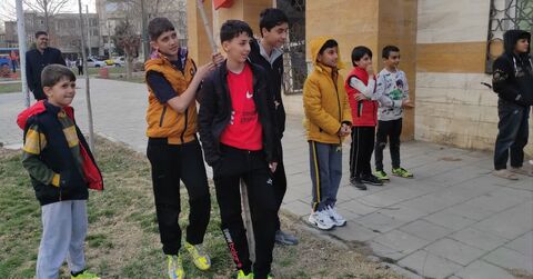 تماشاخانه سیار کانون پرورش فکری کودکان و نوجوانان با اجرای نمایش «لاک پشت و خرگوش» در ارومیه