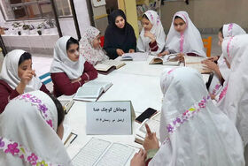 قرائت قرآن و تقدیر از روزه‌اولی‌ها/ کودکان نیر آیین‌های عبادی ماه رمضان را در کانون آغاز کردند