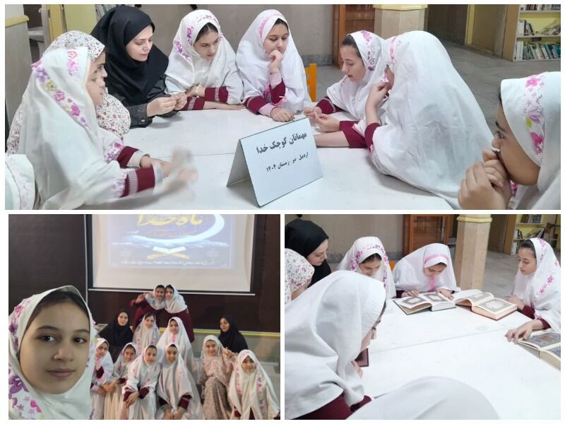 قرائت قرآن و تقدیر از روزه‌اولی‌ها/ کودکان نیر آیین‌های عبادی ماه رمضان را در کانون آغاز کردند