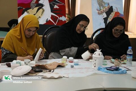 دوره تکمیلی «سرامیک‌سازی و تکنیک‌های لعاب» ویژه مربیان کانون استان کرمان