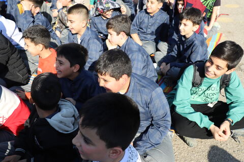 گزارش تصویری اجرای برنامه تماشاخانه سیار کانون برای بچه‌های قزوین