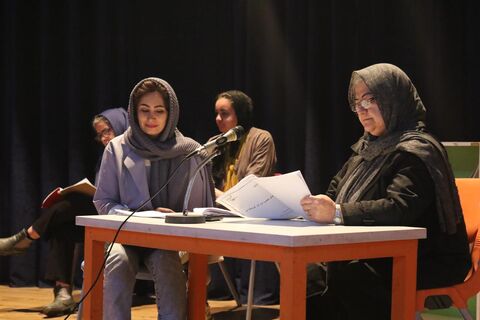 گزارش تصویری از اجرای سه نمایشنامه‌خوانی در کانون مازندران در امتداد رویداد سراسری «هزار رویا، یک نگاه»