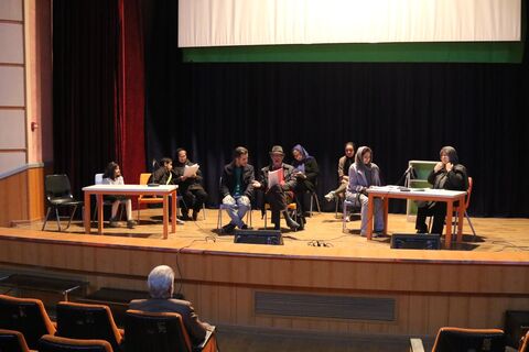 گزارش تصویری از اجرای سه نمایشنامه‌خوانی در کانون مازندران در امتداد رویداد سراسری «هزار رویا، یک نگاه»